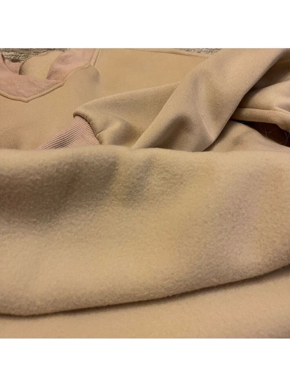 Shein Light Weight Fleece Like Crew Neck Over Lay Top Size XS - Picture 9 of 9